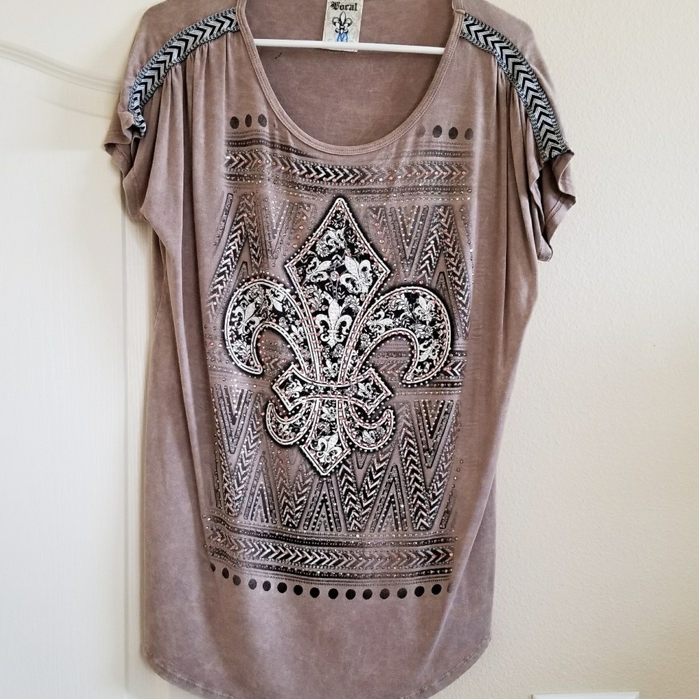 Rock Revival tan shirt